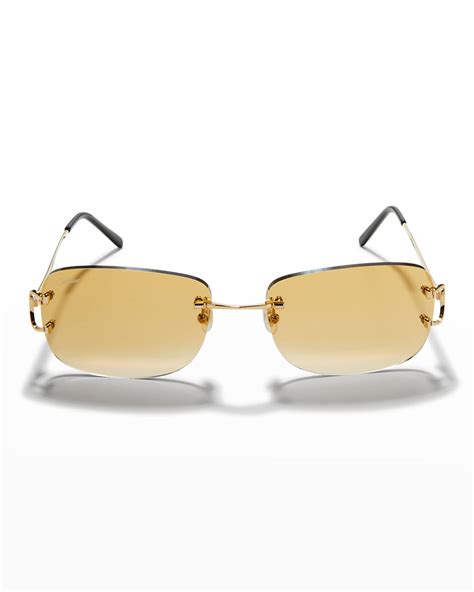 cartier eyewear men's|rimless cartier glasses men's.